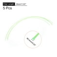 thumbnail image 2 of Unique Bargains Fiber Optic Rods Plastic 0.5mmx30cm for Front Sight Filament Fluorescence Green, 5pcs, 2 of 4