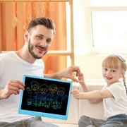 15 inch LCD Writing Tablet, Cimetech Large Screen Drawing Pad, Scribbler and Doodle Board for Kids, Educational Learning Travel Essentials Toys Gifts for 3-12 Year Old Girls Boys, Blue