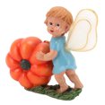 thumbnail image 2 of Decoración de calabaza para jardín Adorno de calabaza de resina sintética para exteriores para fiestas en interiores y exteriores Festival Eventos Espíritu de calabaza, 2 of 10