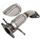 thumbnail image 3 of Convertidor catalítico ANGGREK 20051615 con colector de metal para III 2000 a 2007, 3 of 8