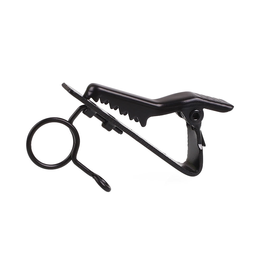 ClipOn Microphone Holders Mic Lapel Lavalier Tie Clip Clamp Gadget 8