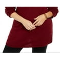 thumbnail image 3 of Karen Scott Women's Plus Tunic Sweater Red Size 0X, 3 of 3