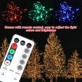 thumbnail image 1 of Linterna de lámpara regulable con luz RGB recargable por USB de 5m con control remoto para decoración al aire libre de vacaciones, 1 of 8