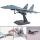 thumbnail image 3 of Modelo de SU-35 con Soporte, Juguete Educativo para Edades Tempranas, Juguetes Y Adultos para Decoración de Oficina, Coleccionab 220x145x48mm Yotijar Avión de combate, 3 of 10