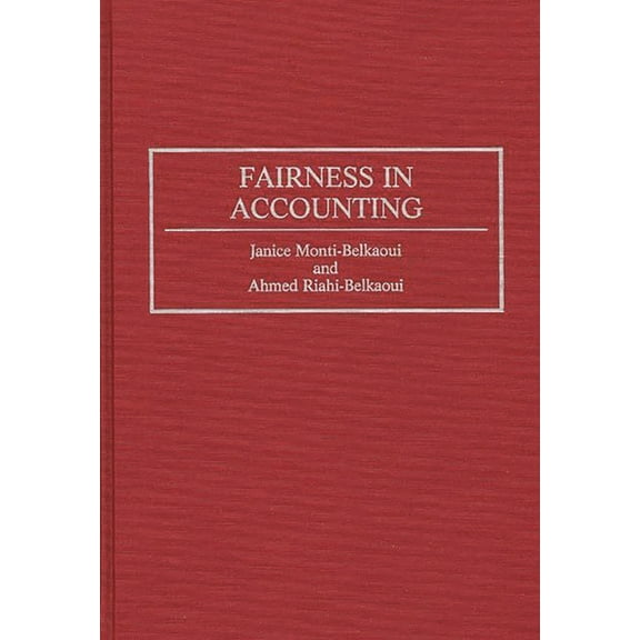 Fairness in Accounting, (Hardcover)