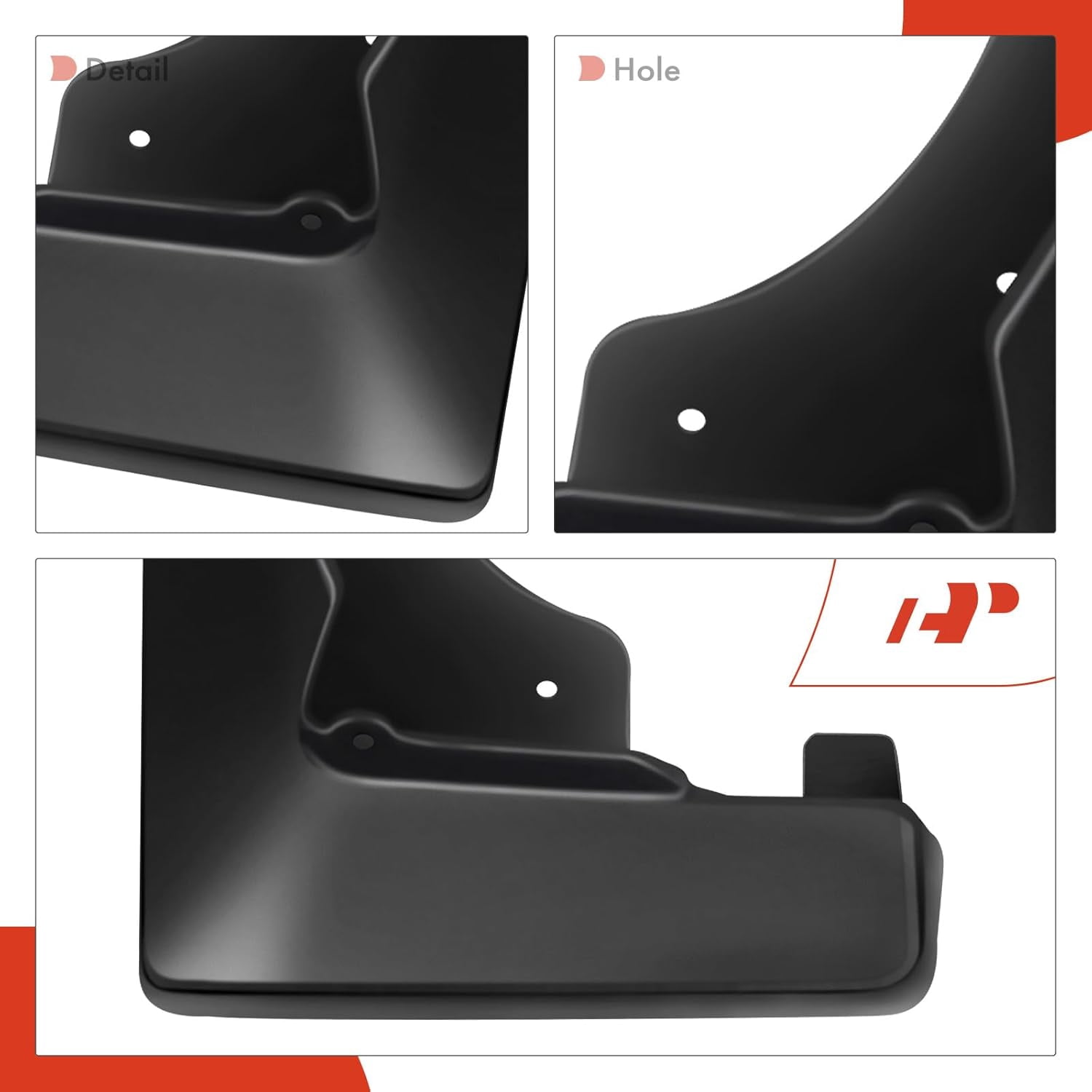 A-Premium Splash Guards Mud Flaps Mudflaps Replacement for Cadillac SRX 2010-2015 Front and Rear 4-PC Set