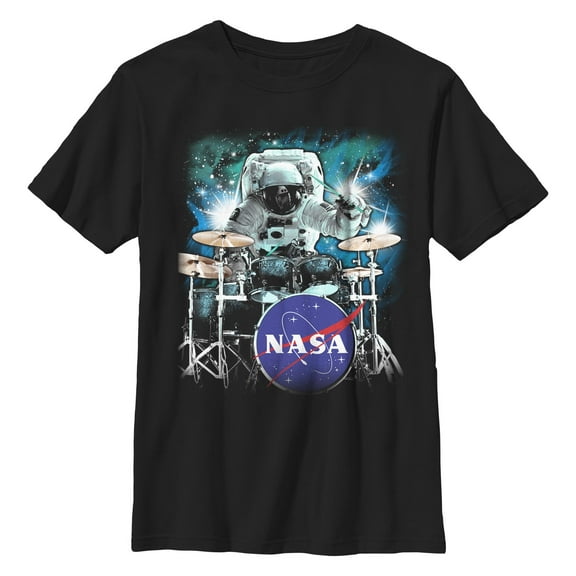 Boy's NASA Drums Astro Graphic T-Shirt