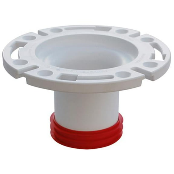 888-GPM 3 in. PVC Push Tite Gasketed Closet Flange