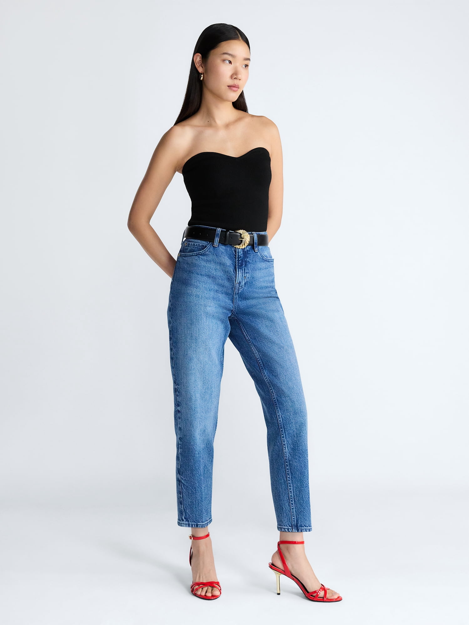 Devil Wears Prada Scoop Collection Women’s Tube Top, Sizes XS-4X