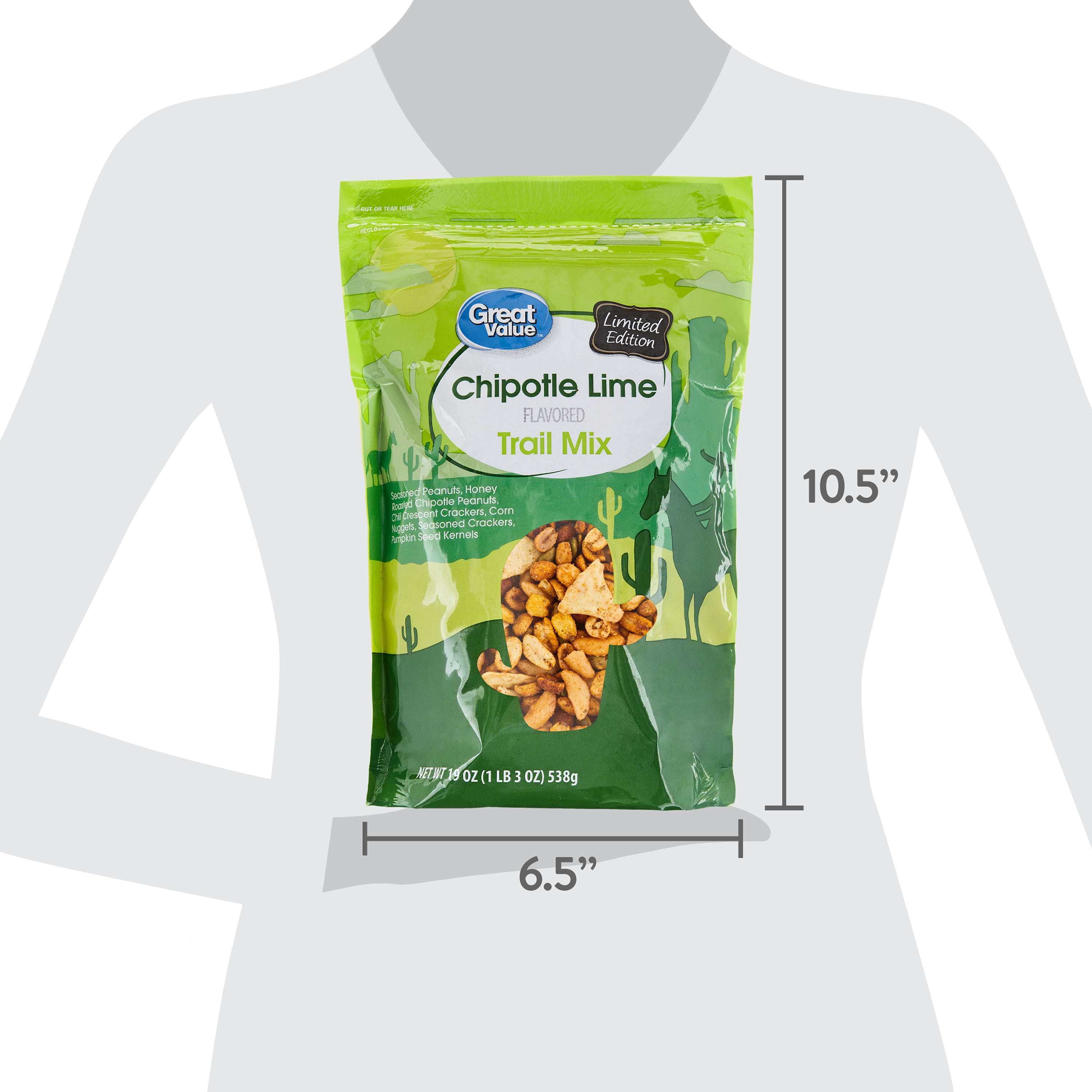 Great Value - Brandclub - Great Value Chipotle Lime Flavored Trail Great Value - Brandclub - Great Value Chipotle Lime Flavored Trail