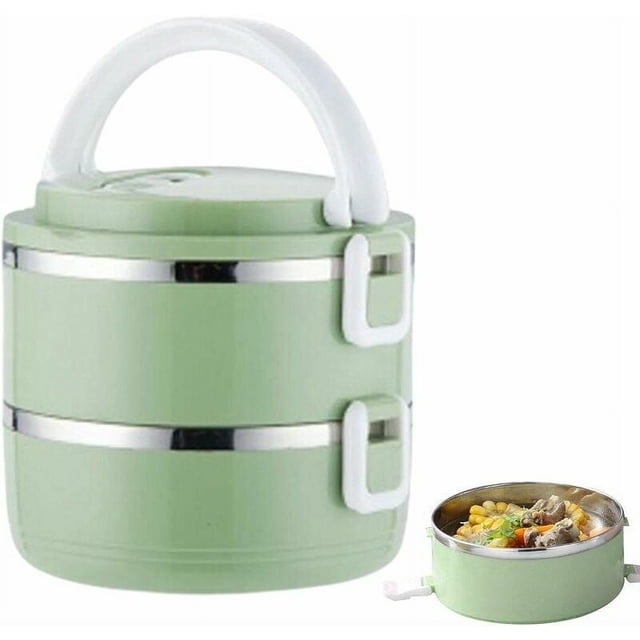 Termo para Comida Caliente, Isme 1400ml Caja de Comida Caliente de Acero Inoxidable con Asa, Recipiente de Comida Isme para Caja de Comida Caliente para, Escuela, Oficina, Camping, Doble Capa