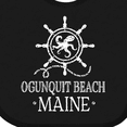 thumbnail image 4 of Inktastic Ogunquit Beach Maine Boys or Girls Baby Bib, 4 of 4