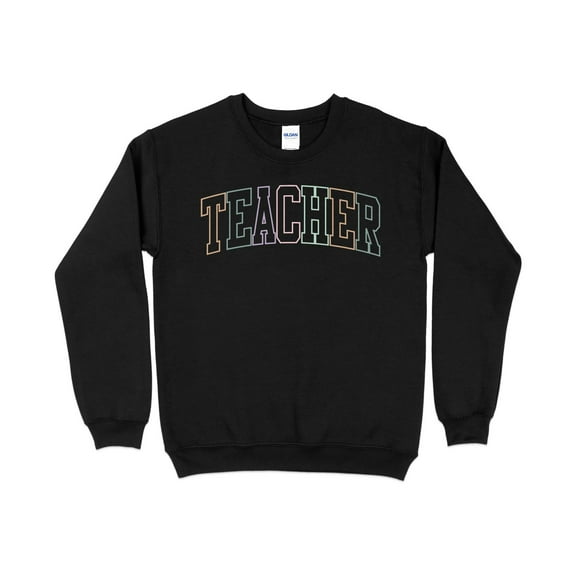 Women's Teacher Collegiate Font Sweatshirt