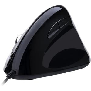 Adesso Left-Handed Vertical Ergonomic Programmable Gaming Mouse with Adjustable