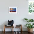 thumbnail image 3 of Art.com Colorful Sunrise with a Breaking Wave Photographic Print by West Coast Scapes, Black Frame Wall Art, 23" x 17", 3 of 5