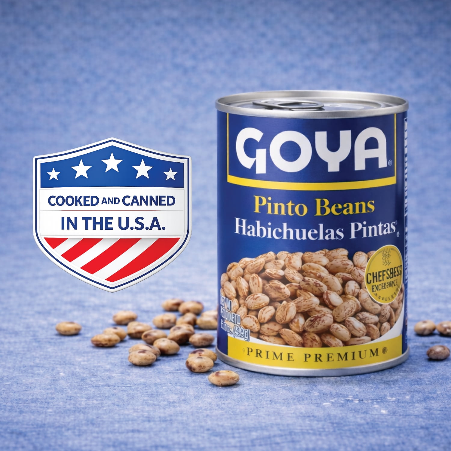 GOYA Pinto Beans 15.5 Oz - For Latin and Mexican Dishes, Frijoles