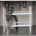 thumbnail image 1 of Organizador De Debajo Del Fregadero, Retráctil Debajo Del Espacio De Almacenamiento De Almacenamiento De Fregadero Ahorro De Espacio Para La Cocina, 1 of 7
