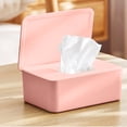 thumbnail image 2 of Refillable Flushable Wipes Dispenser Holder with Sealing Lid for Fresh Wet Tissues Portable Home and Travel Use, 2 of 5