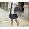 thumbnail image 6 of MKF Collection Briella womens Backpack American Flag Top-Handle Patriotic USA Flag Dark Beige Handbag Fashion Travel Daypack By Mia K, 6 of 8
