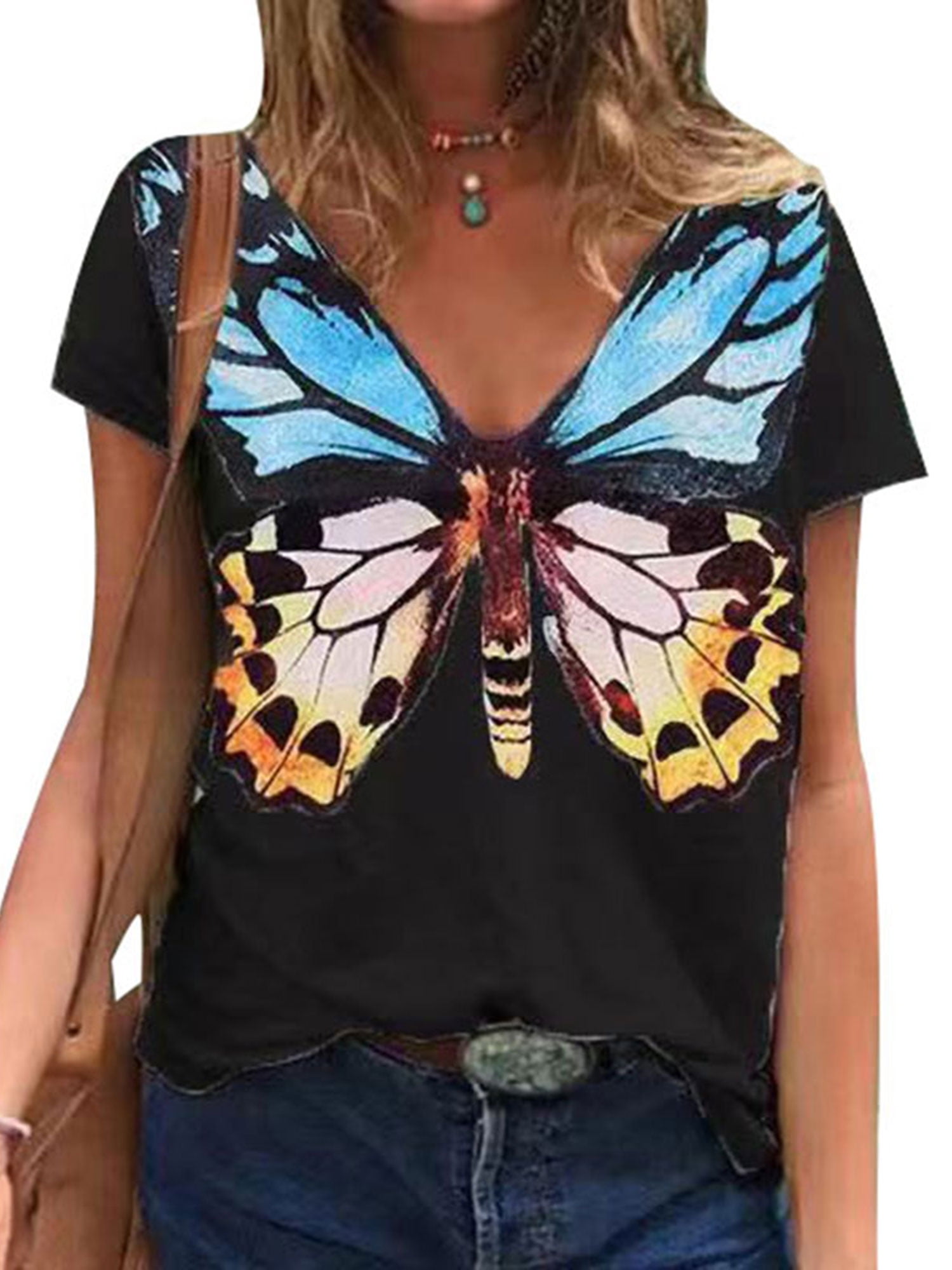 graphic tees butterfly