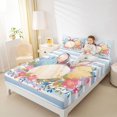 thumbnail image 3 of Erosebridal Cartoon Rabbit Colorful Eggs Full Size Sheets 4-Piece For Kids,Easter Festival Bed Sheets For Boys Girls,Luxury Bedroom Decor, 3 of 5