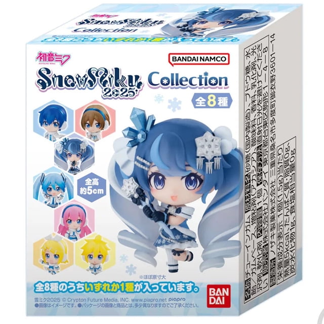 Bandai Shokugan Collection: Vocaloid Snow Miku Collection - 1 Random Figure