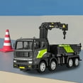 thumbnail image 4 of Qocolhg Construction Truck Toys for 3 4 5 6 Year Old Boys, Friction Power Die-cast Vehicle Car Toy Set for Toddler, Truck Toys for Age 3-9 Toddlers Kids Boys & Girls, Christmas Gifts for Kids Boys, 4 of 7
