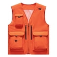 thumbnail image 1 of Chaqueta de Hombres Casual Delgado Multi-Bolsillo Seco Rápido Suelto Montaña Al Aire Libre Abrigo Deportivo, Chaqueta Traje para Hombres, 1 of 3