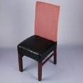 thumbnail image 2 of Cubierta de Arqueada Plana para Lavable, Cubierta de Asiento de material cuero Elástico BLESIY Cubierta de la silla del comedor, 2 of 8