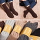 thumbnail image 3 of Sonducket Calcetines de invierno para hombre, gruesos, cálidos, suaves, para deportes al aire libre, calcetín medio, suministros de calzado Type3 NO3, 3 of 6