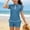 Yellow, variant on SGFCWSX Girls Short Sleeve Swimsuit, Kids 2 Piece Rash Guard Solid Color Half-Zip Swimwear for Beach Pool Vacation Yellow Size 11-12 Years