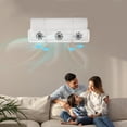 thumbnail image 4 of SIfdSeng Adjustable Air Conditioner Wind Deflector Stretchable AC Vent Cover Direct Blow Cool Air for Home, 4 of 6