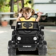 thumbnail image 3 of Costway 12V Kids Ride on Truck Jeep Car RC Remote Control w/ LED Lights Music MP3, 3 of 10