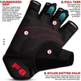 thumbnail image 2 of Guantes de levantamiento de pesas RDX Gym Fitness Workout para hombres y mujeres, 2 of 8
