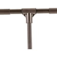 thumbnail image 6 of Miumaev Pull Down Closet Rods, Closet Organizer Pull-Down Clothes Hanger, Adjustable 35-48 Inch Wardrobe Rail Lift Collapsible Closet Rod Aluminium Retractable Wardrobe Hanger (Coffee), 6 of 7