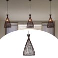 thumbnail image 1 of Lámpara colgante LED de tejido de bambú, lámpara colgante de ratán para cocina, lámpara de tejado tejida para bar, casa de té, decoración del M, 1 of 7