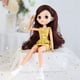 thumbnail image 5 of Vestido de muñeca bebé a escala 1/6, 11 articulaciones móviles, vestido de princesa, juguetes DIY, bonitos para niños. Amarillo, 5 of 8