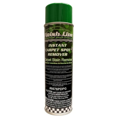 Instant Carpet Spot Remover - Carpet Stain Remover For Cars or Home, Use this product to remove spots from: Ink, Cola, Grease, Tar, Wine, Oil, Shoe Polish, Coffee,.., By Finish (Best Way To Remove Ink Stains From Clothes)