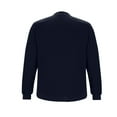 thumbnail image 6 of ZCFZJW Mens Casual Waffle Knit Striped Shirts Lightweight Solid Color Long Sleeve Button Down V Neck Henley T-Shirts Trendy Workout Pullover Tops Navy XXXL, 6 of 7