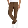 thumbnail image 3 of X RAY JEANS Mens Trouser Slit Patch Pocket Nylon Pants, Tobacco, 30, 3 of 10