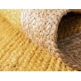 thumbnail image 5 of Indian Handmade Braided Inner Yellow Natural Jute Area Rug, Home Décor Rug, Jute Rug for Bedroom, Dining Room, living room, Doormat Rug Size - 5' x 8' Oval (150 cm x 240 cm), 5 of 5