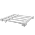 thumbnail image 1 of SEWACC 1Pcs Plastic Closet Shelf Divider with Rectangular Design for Efficient Space Division, 1 of 8