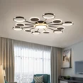thumbnail image 2 of Lámpara de techo LED moderna para sala de estar, comedor, dormitorio, restaurante, sala, oficina, decoración del hogar, accesorio de iluminación interior, 2 of 5