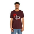 thumbnail image 4 of Cozy Time Tee Shirt, Christmas T-Shirt, Unisex T-Shirt, Matching Family Top, 4 of 4