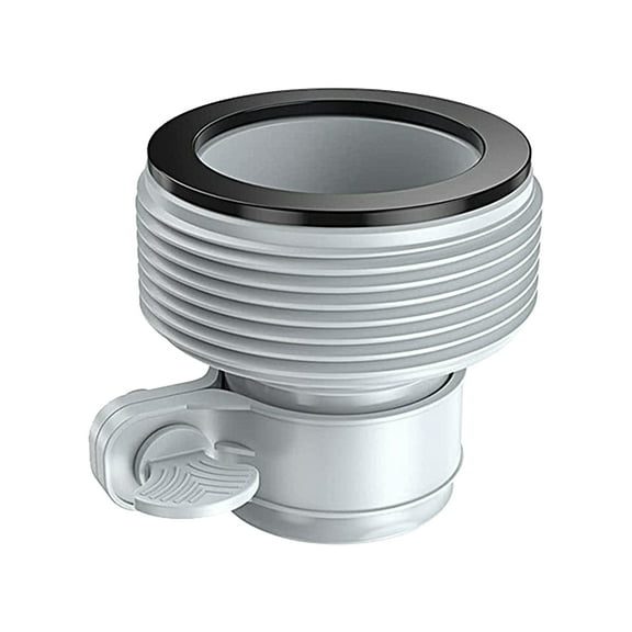 Yesbay Hose Adapter High Durability Rust-proof Plastic Pool Filter Pump Hose Conversion Adapter for INTEX