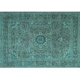 thumbnail image 1 of Ahgly Company Indoor Rectangle Persian Light Blue Traditional Area Rugs, 2' x 3', 1 of 4
