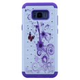 thumbnail image 1 of TopSave Étui de Protection Bling Diamond Defender 2 en 1 TPU PC Antichoc Armure Pailletée pour Samsung S8 Plus,05, 1 of 3