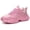 Pink, variant on SKIUHS Women’s Steel Toe Work Shoes, Puncture Resistant Lightweight Safety Sneakers, Breathable Lace-Up Non Slip Work Shoes, All Black