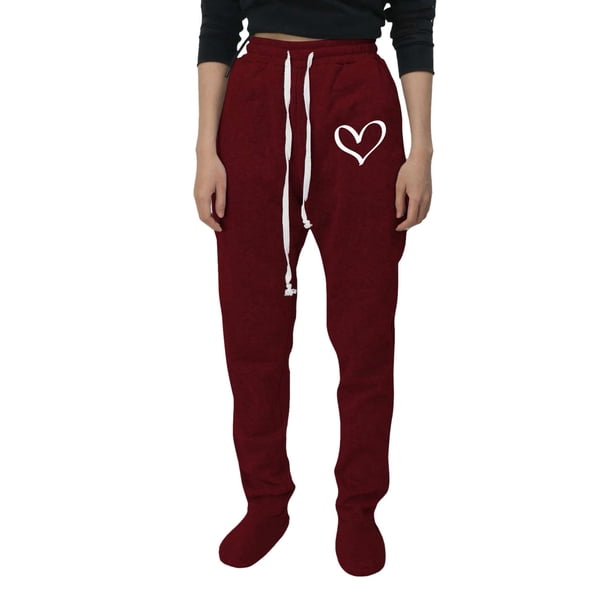 Gibobby pantalones de hombre Pantalones casuales para mujer, cómodos pantalones de pijama con pierna recta, pantalones de yoga con cordón, transpirables, pantalones de pijama con bloques(Rojo, L)