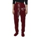 thumbnail image 1 of Gibobby pantalones de hombre Pantalones casuales para mujer, cómodos pantalones de pijama con pierna recta, pantalones de yoga con cordón, transpirables, pantalones de pijama con bloques（Rojo， L), 1 of 5